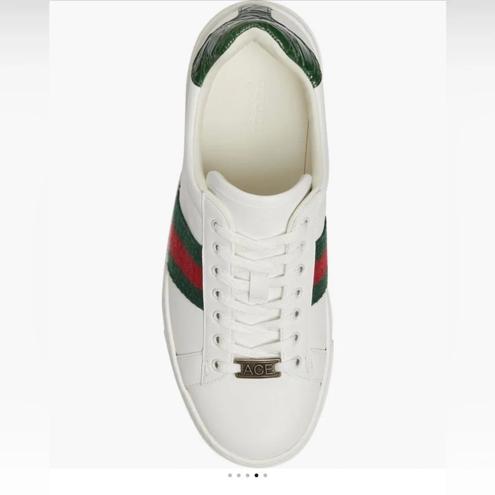 Gucci Men's Gucci Ace Leather Sneakers
